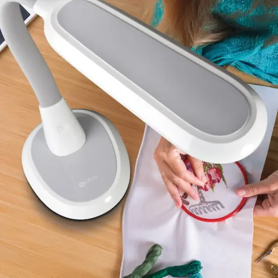 OttLite&reg; Wide Area Dimmable LED Table Lamp {8}