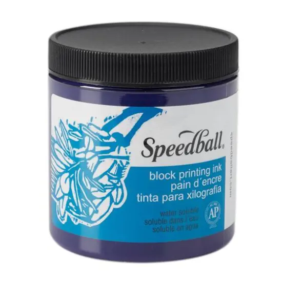 Speedball&reg; Block Printing Ink, 8oz. Violet {1}