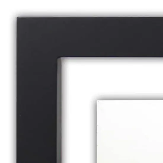 Expressions™ 2 Opening 6" x 8" Black Hinge Float Frame by Studio Décor® {3}