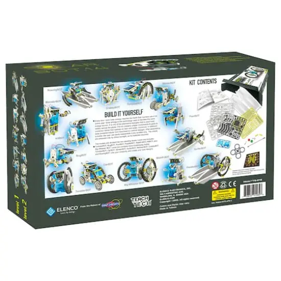 Elenco&reg; Teach Tech&trade; SolarBot.14 Robot Kit {3}