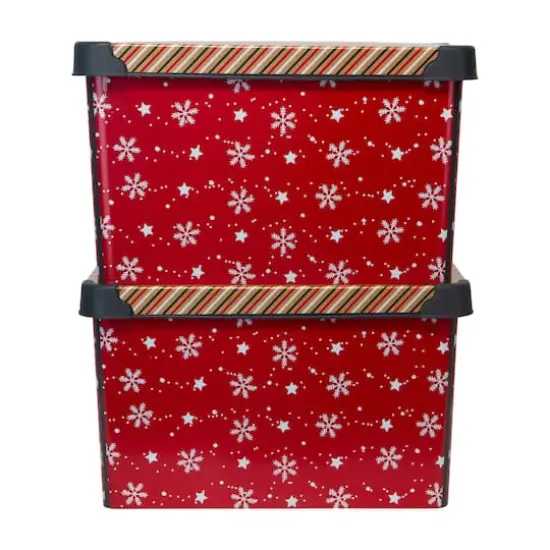 Simplify Santa's Elves Storage Tote Bin {7}