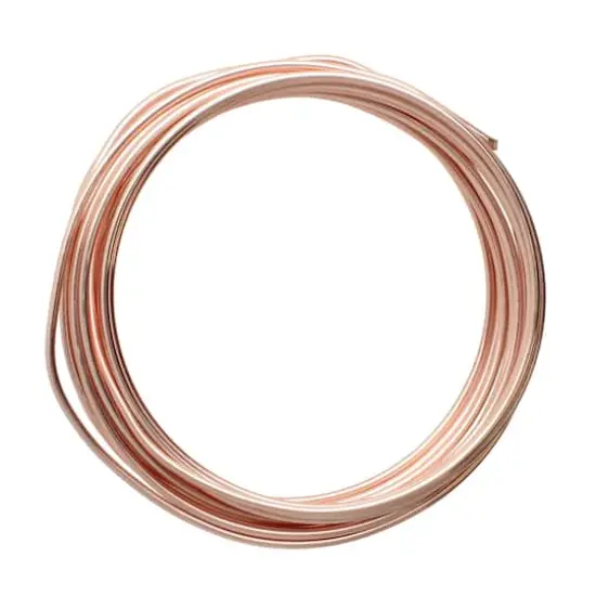 The Beadsmith&reg; Wire Elements&trade; 14 Gauge Tarnish Resistant Soft Temper Wire, 10ft. Rose Gold {1}