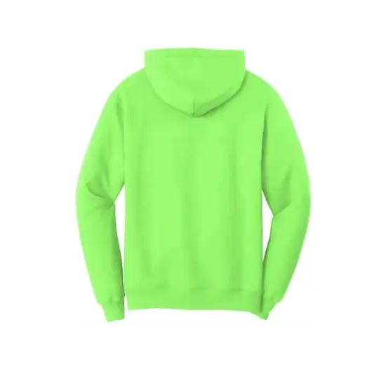 Port & Company® Neon Core Fleece Pullover Hooded Sweatshirt Neon Green {5}