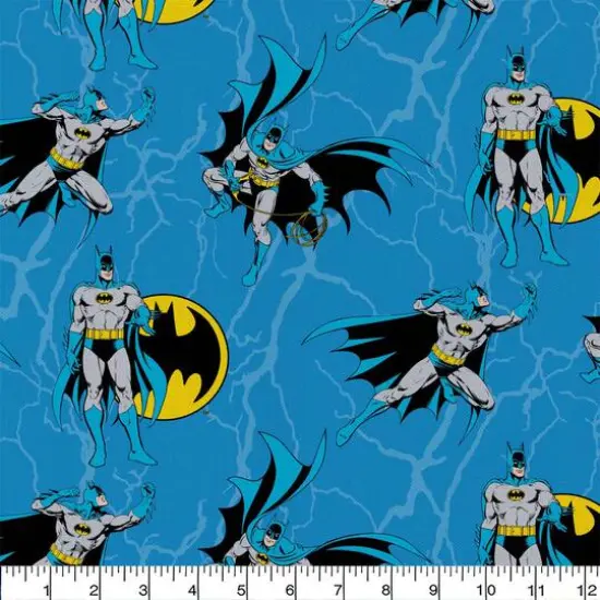Camelot Fabrics DC Comics Batman Rope Cotton Precut, 4ct. {4}