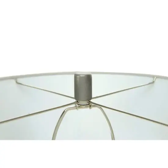 Hello Honey® 33" Metal Table Lamp with Glass Middle Vintage Pewter {5}