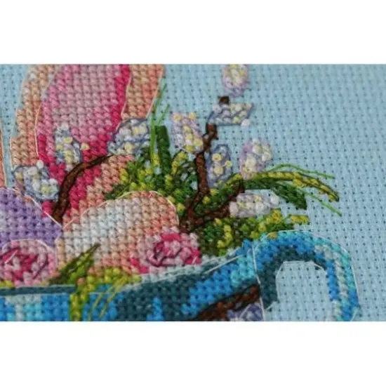 Abris Art Easter Bunny Cross-Stitch Kit {4}