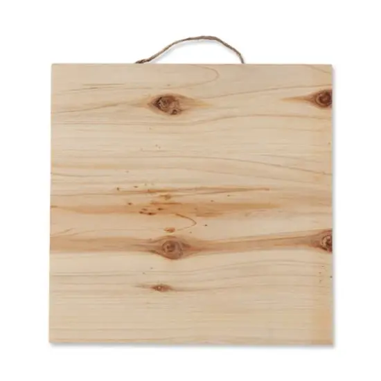 10" x 10" Natural Wood Square Plaques by Make Market&reg;, 2ct. {1}