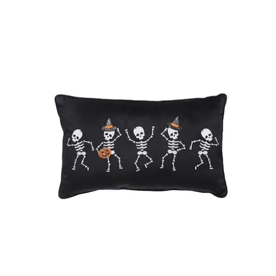 20" Dancing Skeleton Accent Pillow by Ashland&reg; {1}