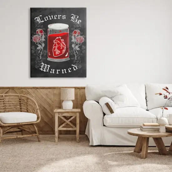 Stupell Industries Spooky Heart In Jar Canvas Wall Art {3}