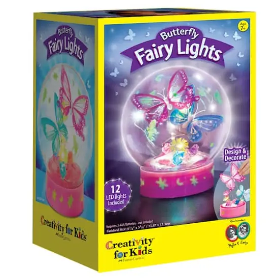 Creativity for Kids&reg; Butterfly Fairy Lights {1}
