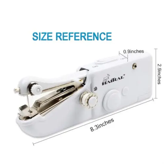 Haitral&trade; Craft Miniature Solo Cordless Lite Sewing Machine {6}