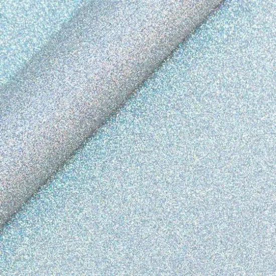 Siser&reg; Glitter Heat Transfer Vinyl Mega Roll Silver Confetti {4}