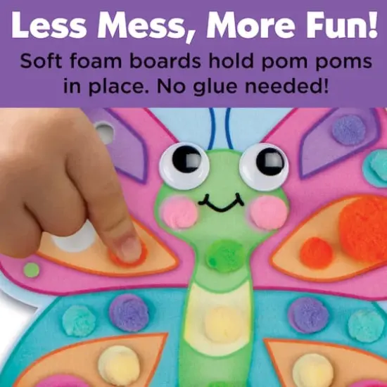 Creativity for Kids&reg; Garden Pom Pom Pictures Kit {5}