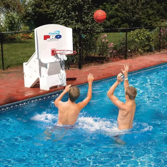 Swim Central 44" Cool Jam Pro Adjustable Poolside Extra Wide Water Basketball Game {4}