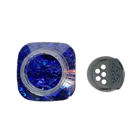 Glitzy Mix Specialty Polyester Glitter by Recollections&trade;Iridescent Blue {4}