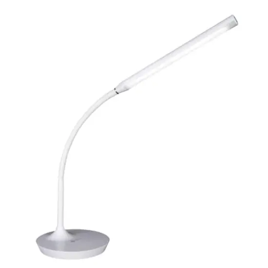 OttLite&reg; Extended Reach LED Desk Lamp White {1}