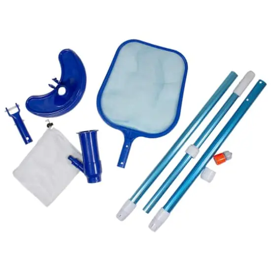 Pool Central 4-Piece Vacuum Head & Skimmer Pool Maintenance Kit {1}