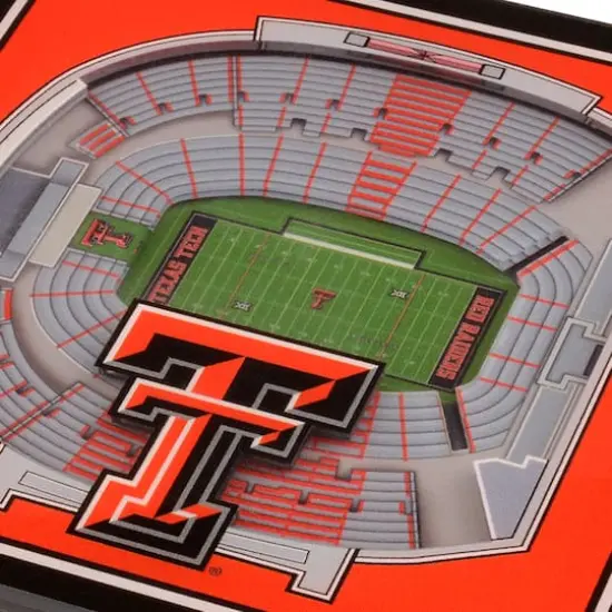 NCAA 3D StadiumView Coasters Texas Tech Red Raiders {5}
