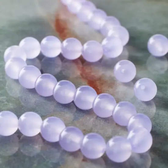 Light Purple Quartz Round Beads, 8mm by Bead Landing&trade; {3}