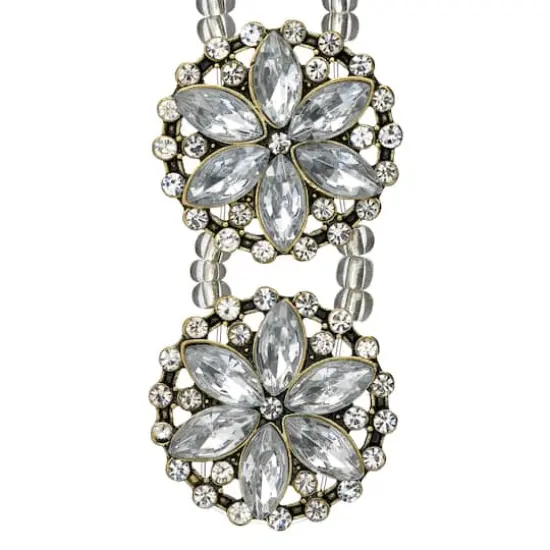 Metal Round Floral Sliders, 26mm by Bead Landing&trade; {4}