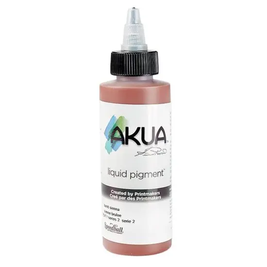 Speedball&reg; Akua&trade; Liquid Pigment, 4oz. Burnt Sienna {1}