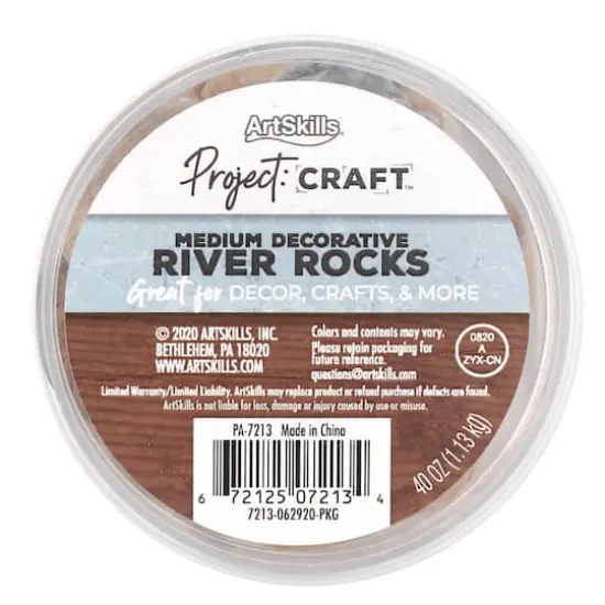ArtSkills&reg; Medium Decorative River Rocks {3}