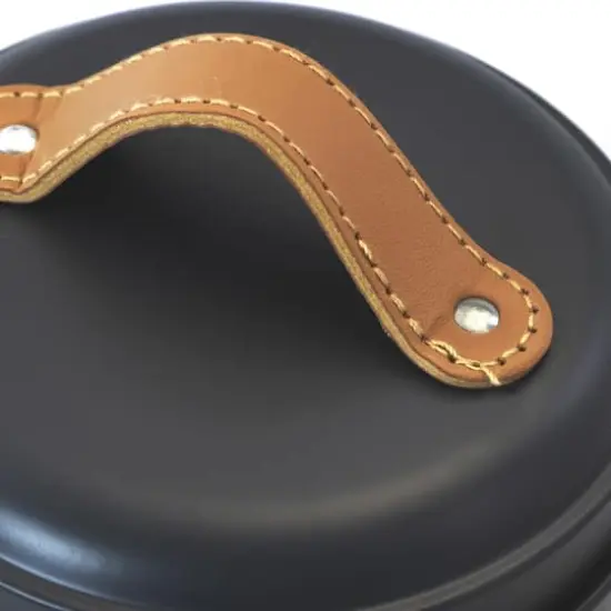 MegaChef Kitchen Food Storage & Organization Gray 5-Piece Canister Set {5}