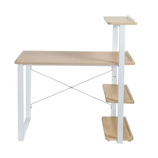Honey Can Do Home Office Computer Desk with Shelves {6}
