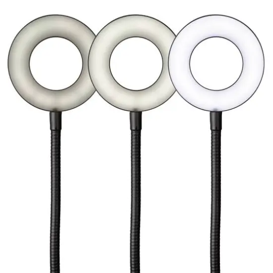 OttLite Dimmable Ring Light with Clip {6}