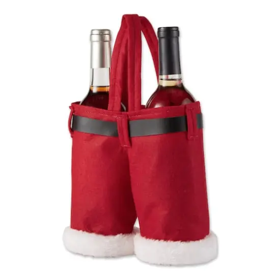DII&reg; Santa Pants Bottle Tote Set {3}