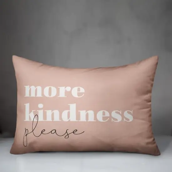 20" x 14" More Kindness Indoor/Outdoor Pillow {3}