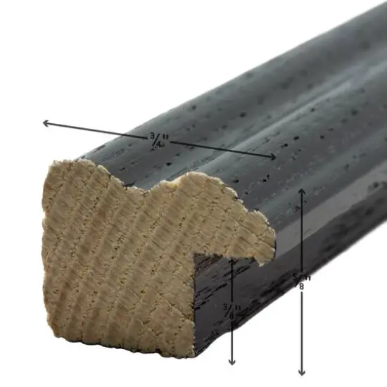 2 Pack: Craig Frames Wiltshire 200 Ebony Picture Frame {8}