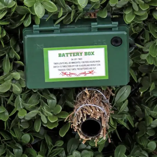 3.5ft. Pre-Lit Boxwood Spiral Topiary {6}