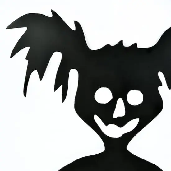 38" Halloween Scary Girl Garden Stake {4}