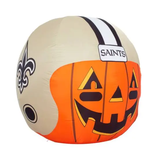 Sporticulture 4ft. Inflatable NFL Team Pride Jack-O' Helmet New Orleans Saints {1}