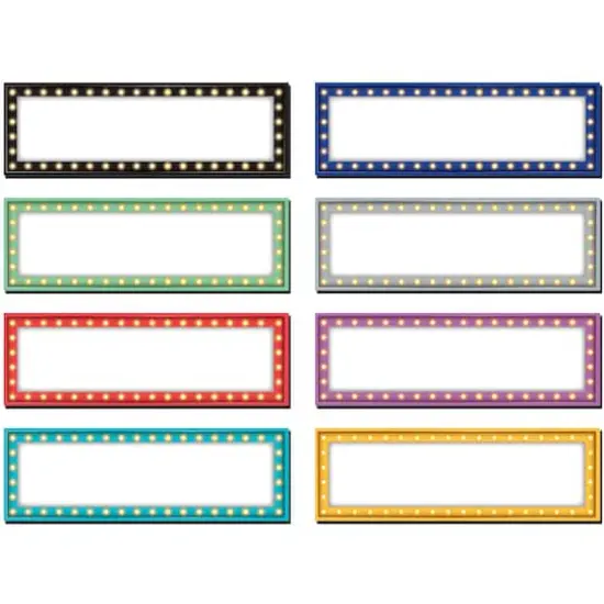 Teacher Created Resources Magnetic Marquee Labels, 3 Packs of 20 {3}