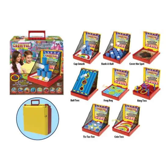Ambassador Games 8-in-1 Carnival Games House Set {3}