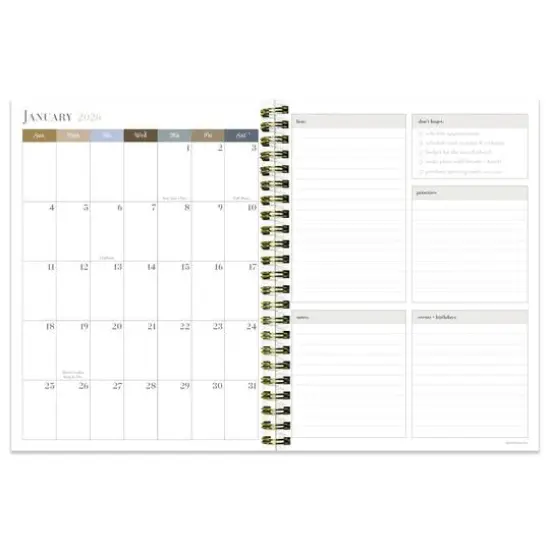 TF Publishing 2025-2026 Simply French Blue Medium Weekly/Monthly Planner {3}