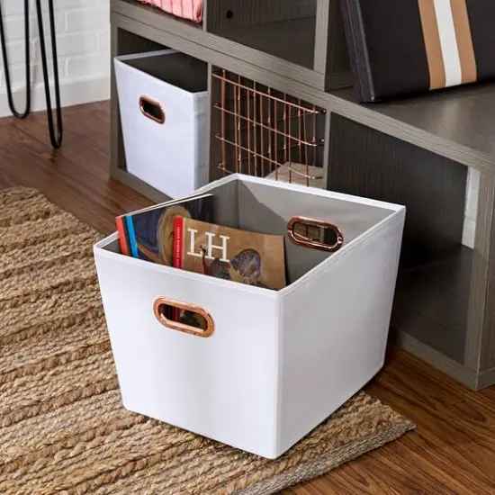 Honey Can Do 3-Cube Premium Laminate Storage Organizer {5}