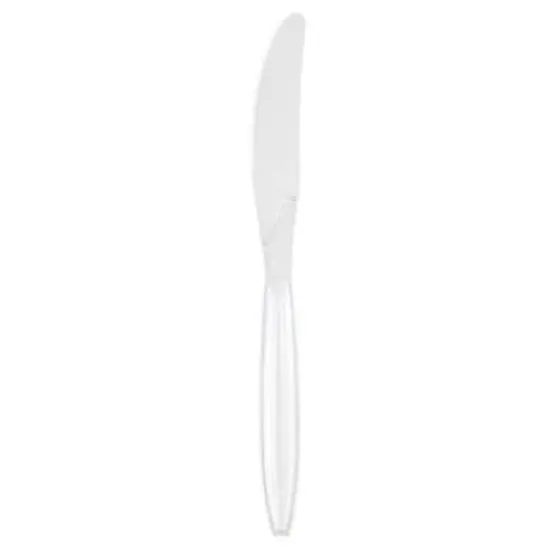 JAM Paper Premium Utensils Plastic Knives Party Pack, 48ct. Clear {1}
