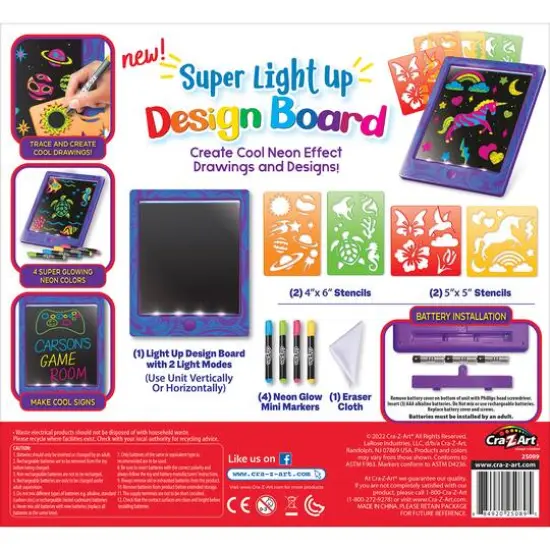 Cra-Z-Art&reg; Super Light-Up Design Board {7}