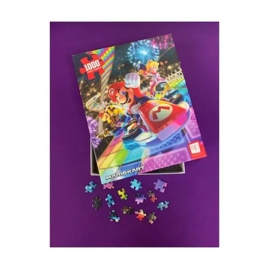 Nintendo Mario Kart Rainbow Road Puzzle: 1000 Pcs {7}