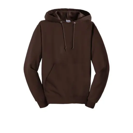 JERZEES® NuBlend® Unisex Pullover Hooded Sweatshirt Chocolate {1}