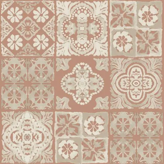 RoomMates Marrakesh Tile Peel & Stick Wallpaper Tan/Beige {2}