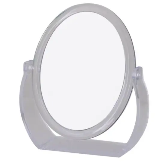 Home Details Swivel 10X Magnification Rubberized Vanity Mirror Clear {6}