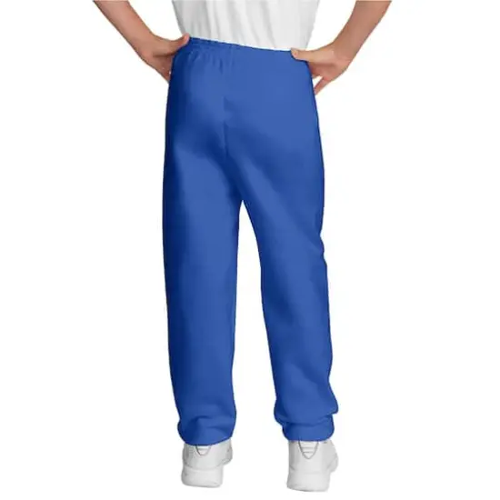 Port & Company&reg; Youth Core Fleece Sweatpants Royal {6}