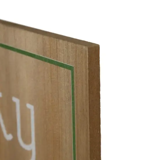 Lucky to be Blessed Wooden Wall Sign {6}