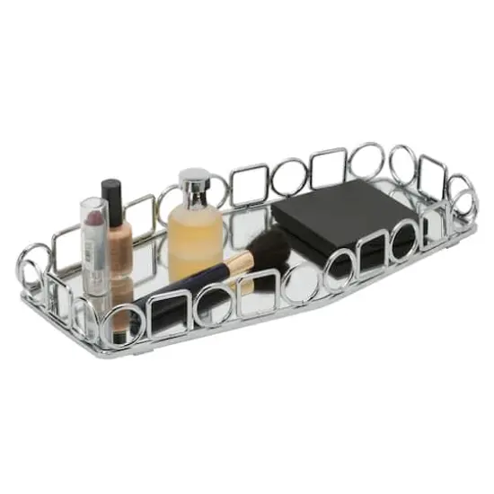 Home Details Circles & Squares Vanity Mirror Tray {1}