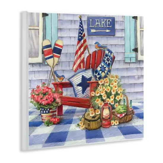 Stupell Industries Americana Porch View Wall Plaque Art {4}