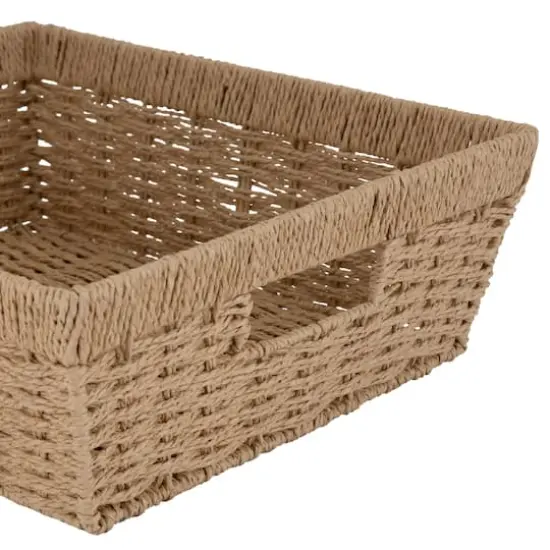 Simplify Large Dutch Weave Shelf Storage Basket {6}